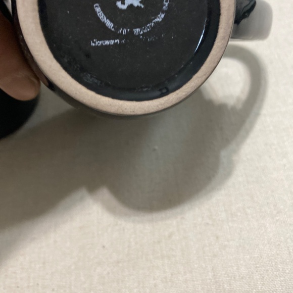 Corelle stoneware coffee cups 6 but bundle of 8 brown and black - Picture 5 of 11